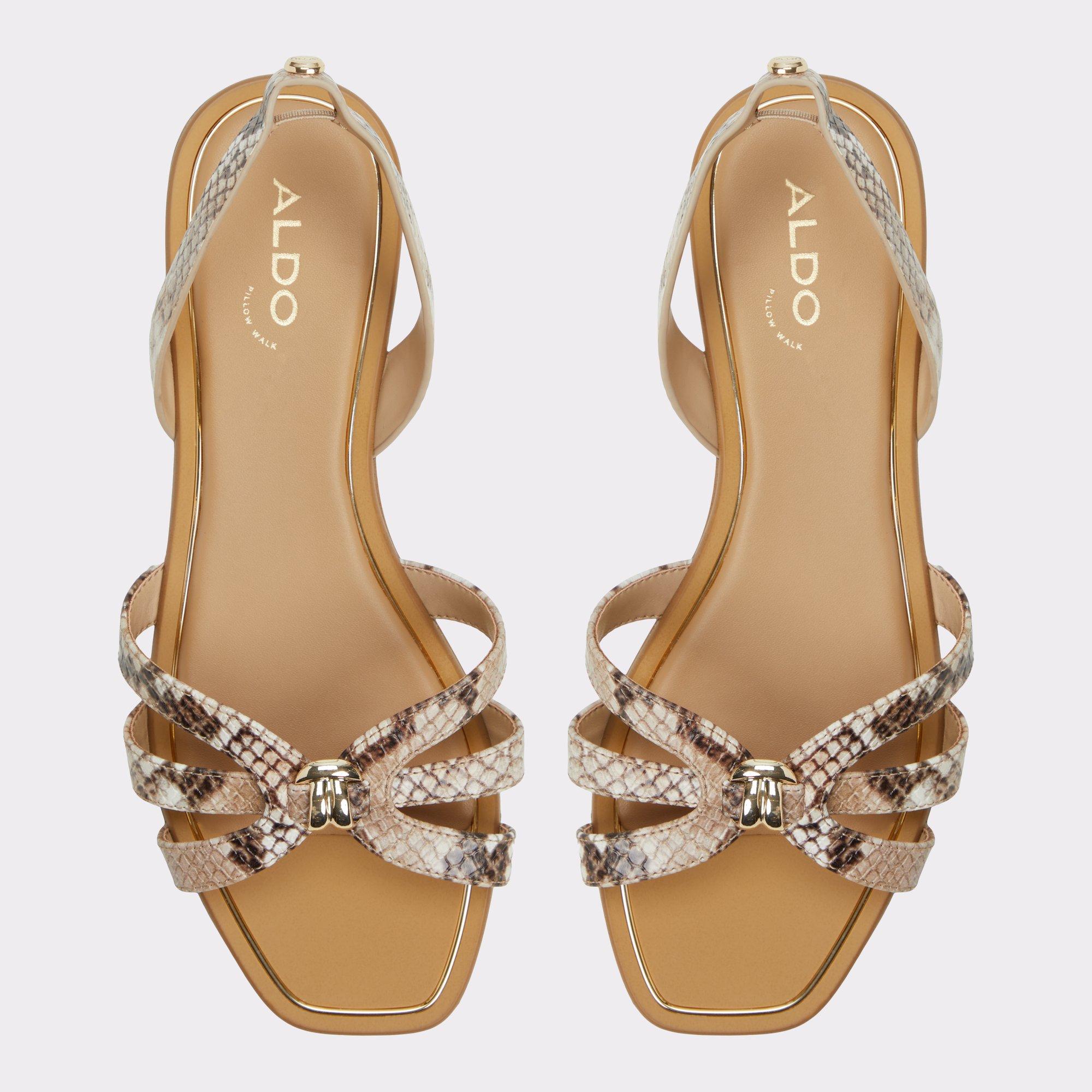 ALDO Marassita - Women's Slingback Collection - Brown, Size 9 Product Image