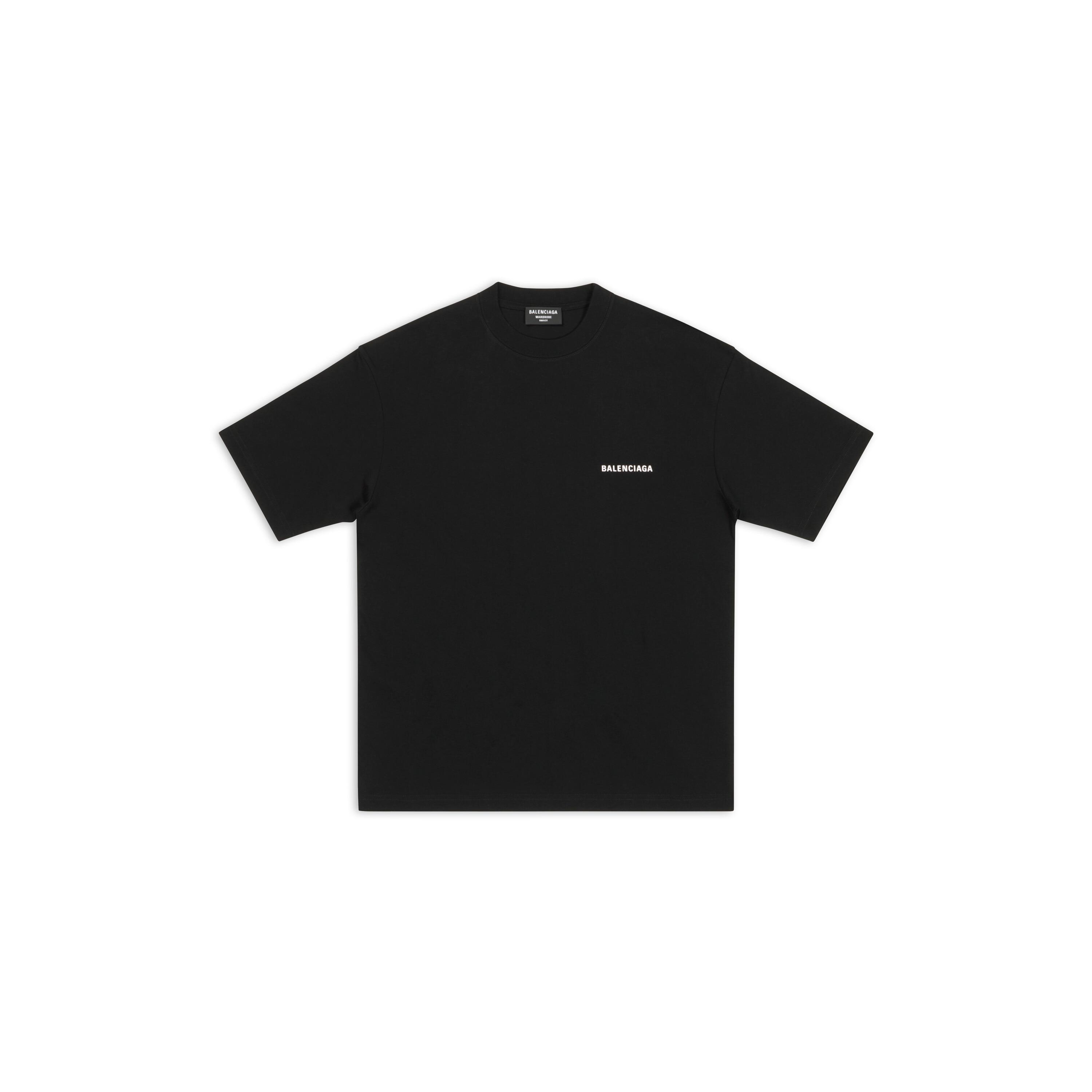 Men's Logo T-shirt Medium Fit in Black Product Image