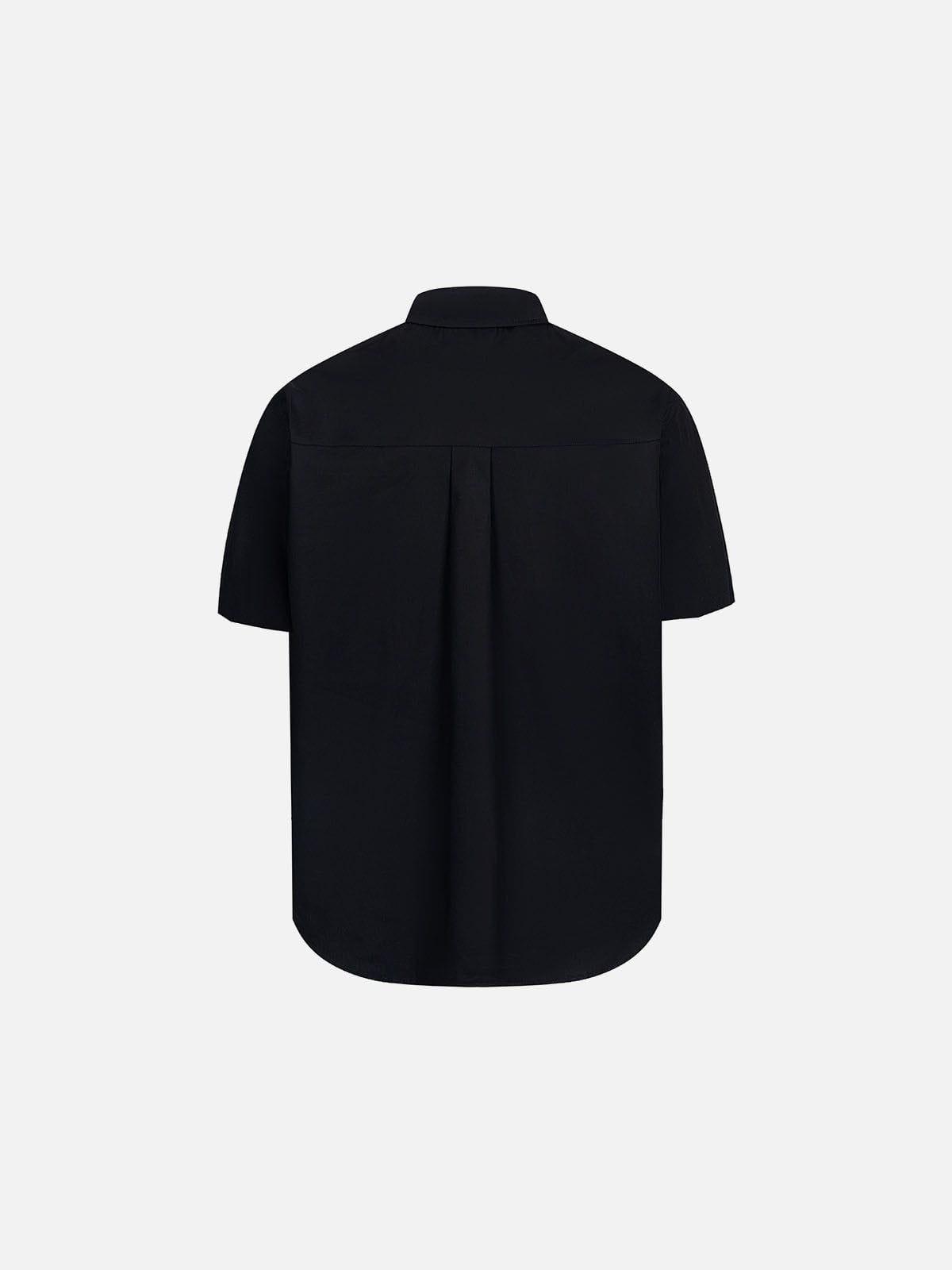 Aelfric Eden Graffiti Necktie Short Sleeve Shirt Product Image