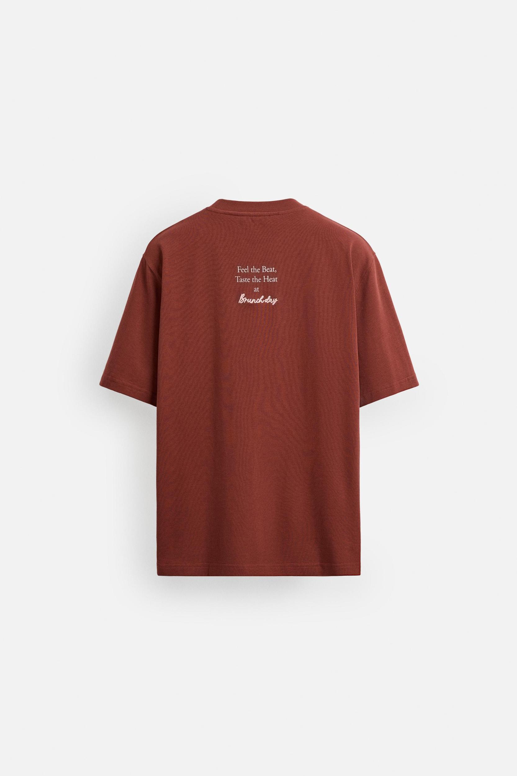 TEXT PRINT T-SHIRT Product Image