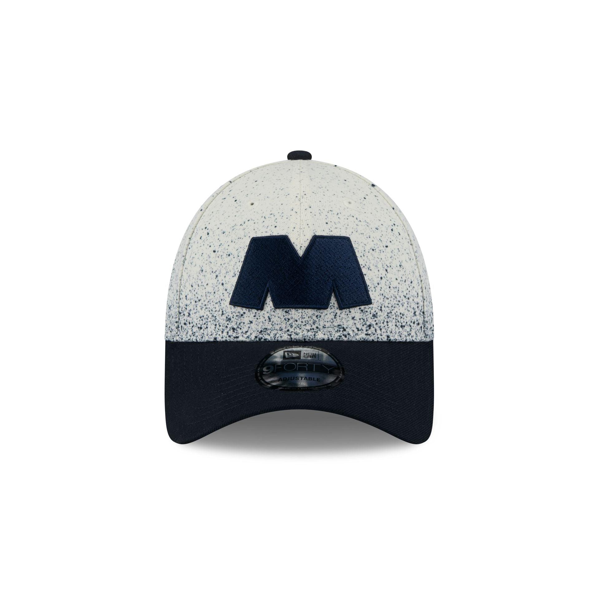 Rayados Splattered Crown 9FORTY Snapback Hat Male Product Image