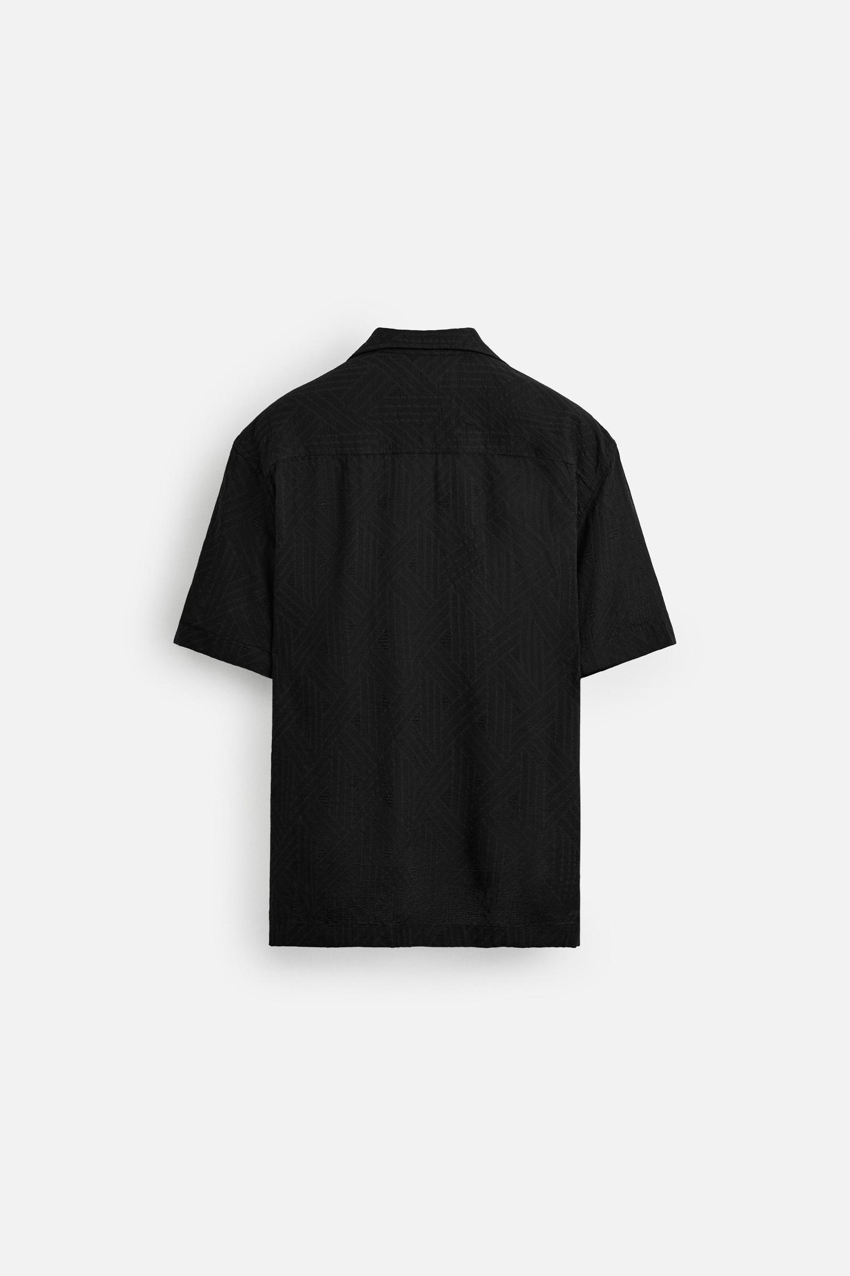 GEOMETRIC JACQUARD SHIRT Product Image