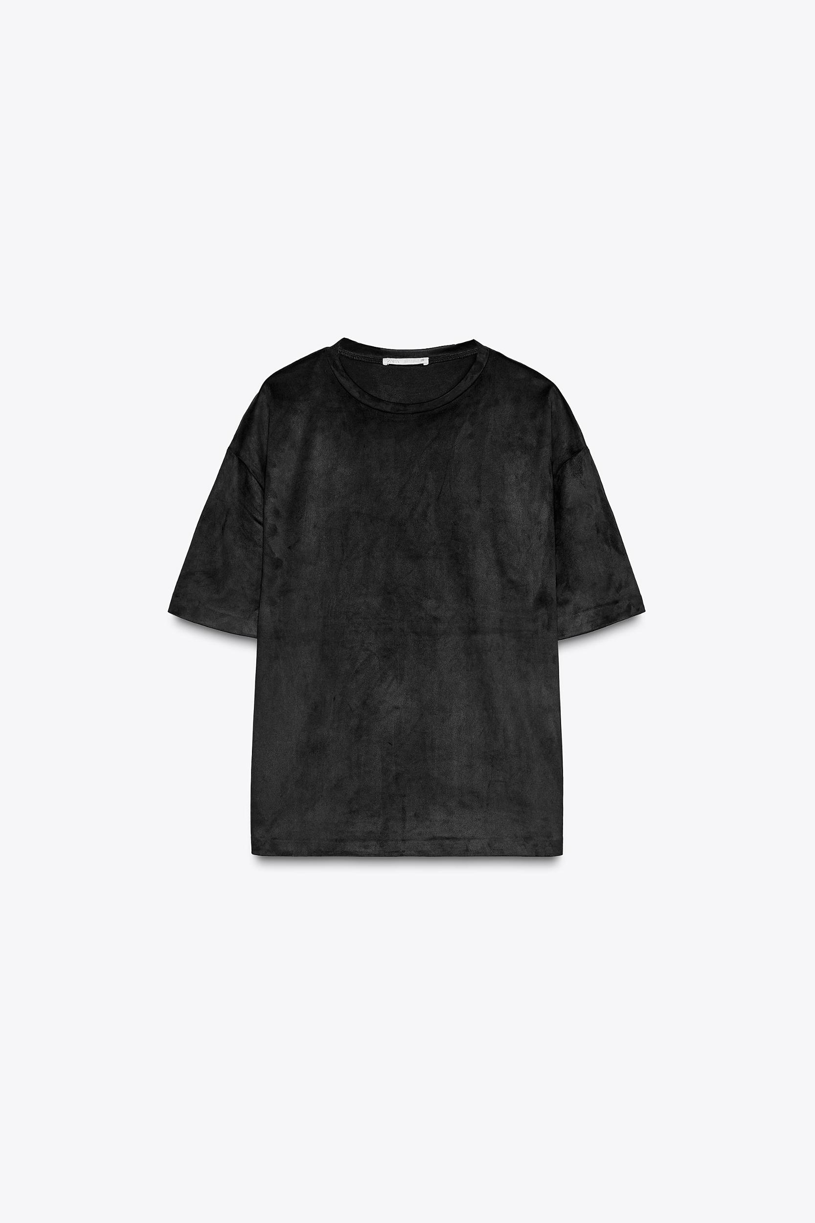 FAUX SUEDE TOP Product Image