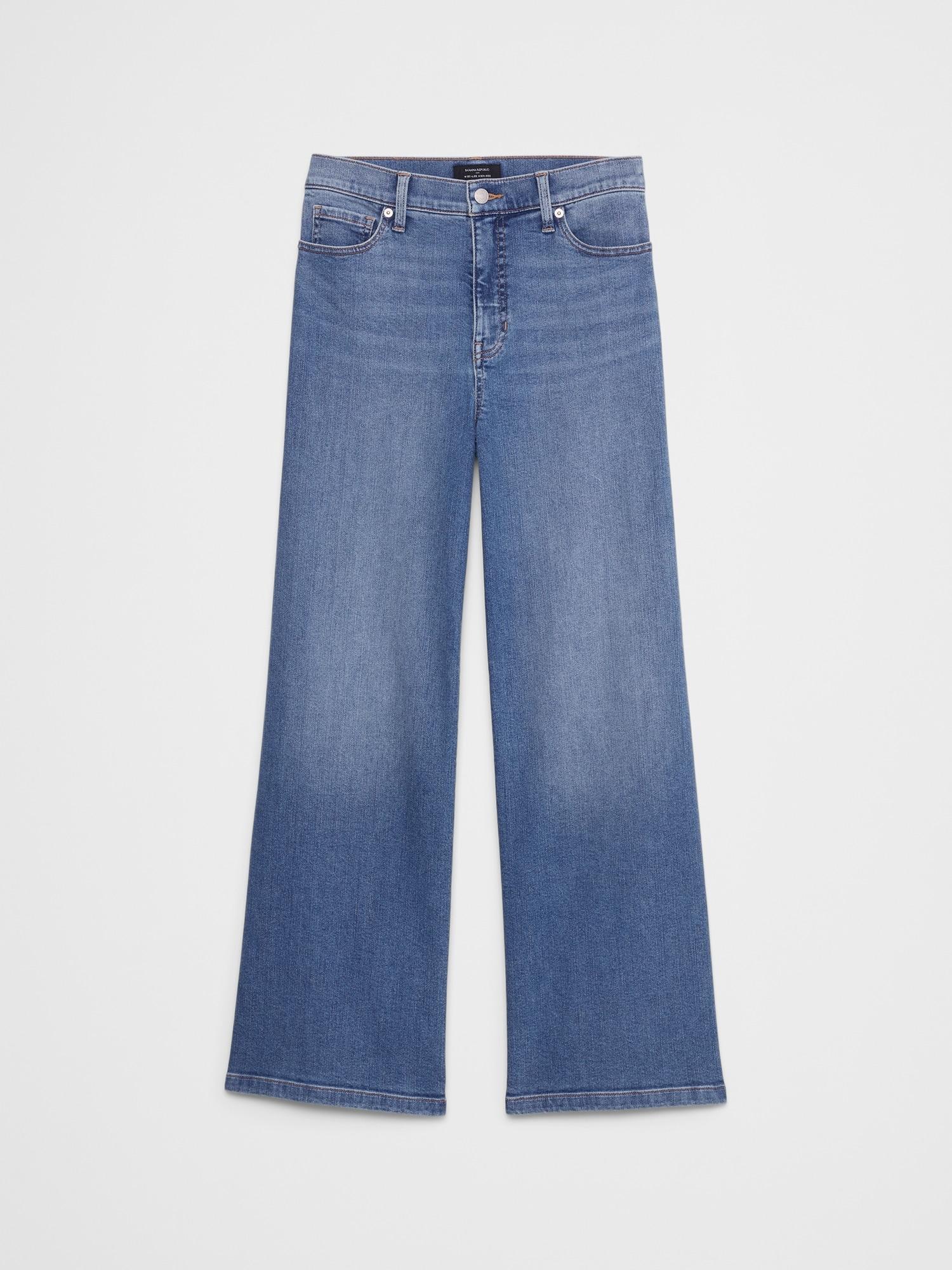 Wide-Leg High-Rise Jean Product Image