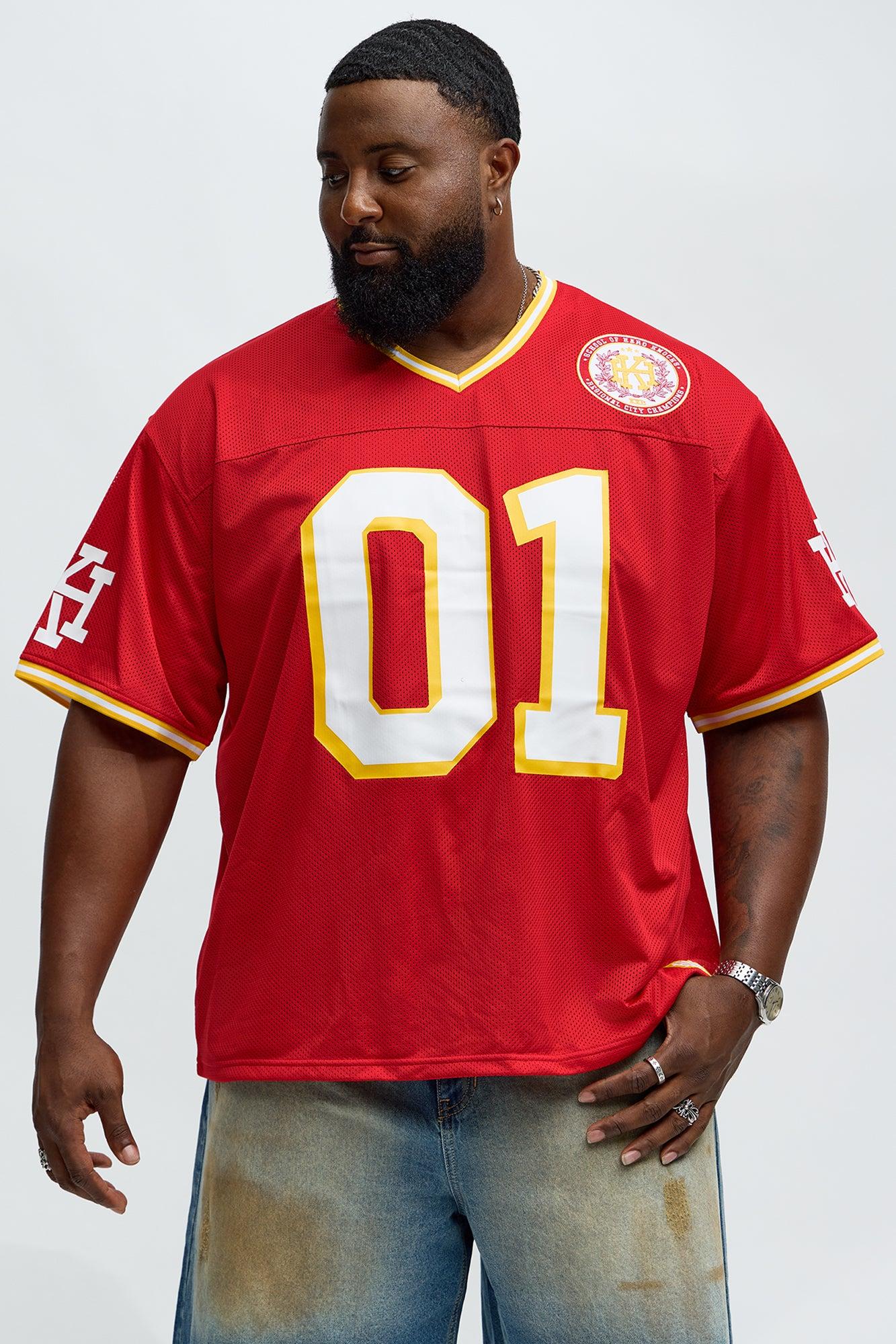 Short Sleeve Grind Academy Jersey - Red Male Product Image