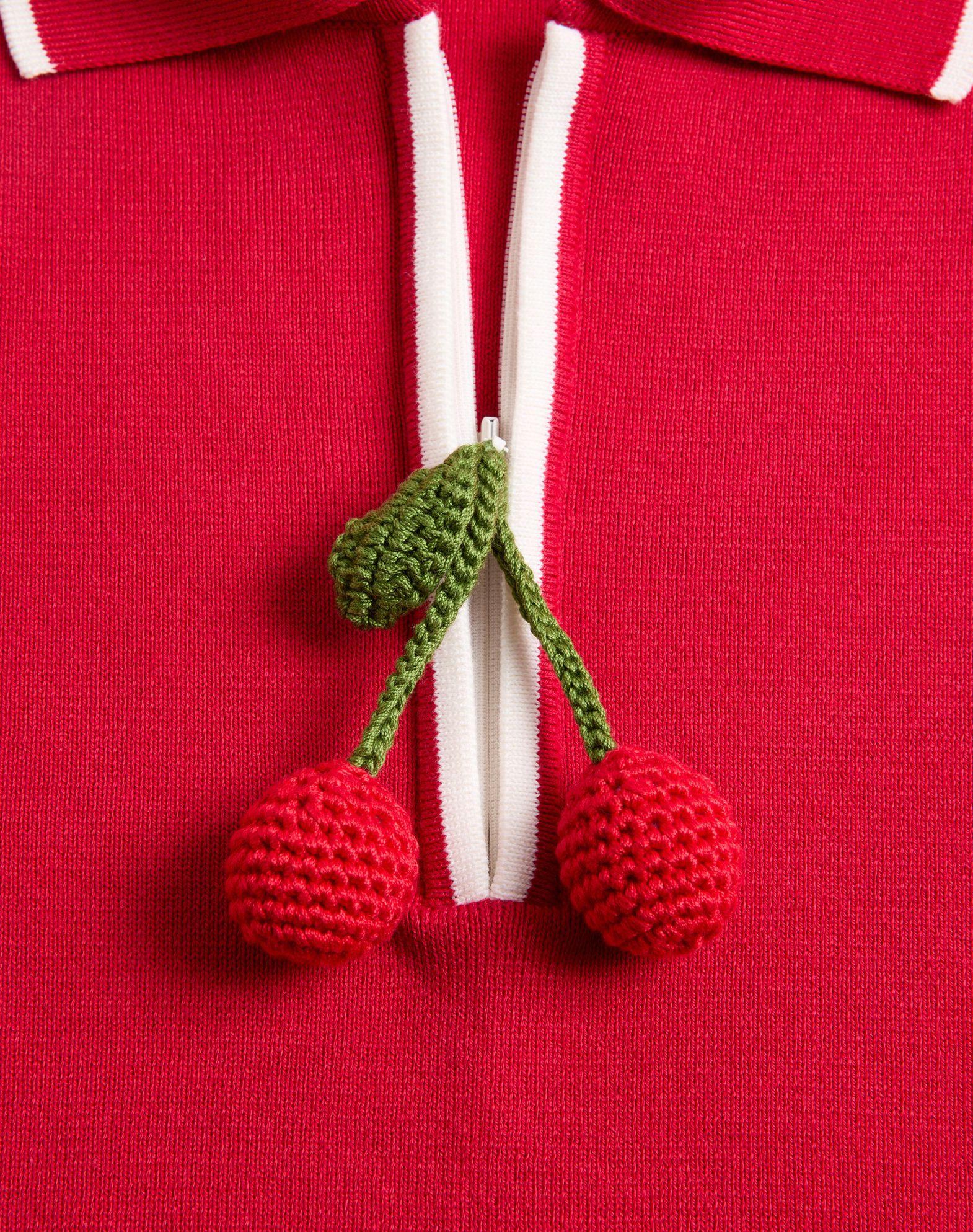 Cotton Top With Cherry Product Image