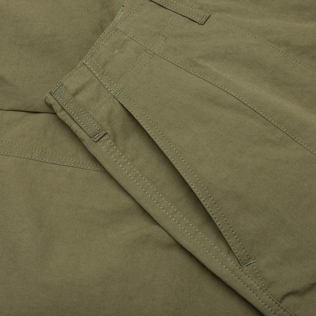 Compact Cotton Cargo Pants - Khaki Male Product Image
