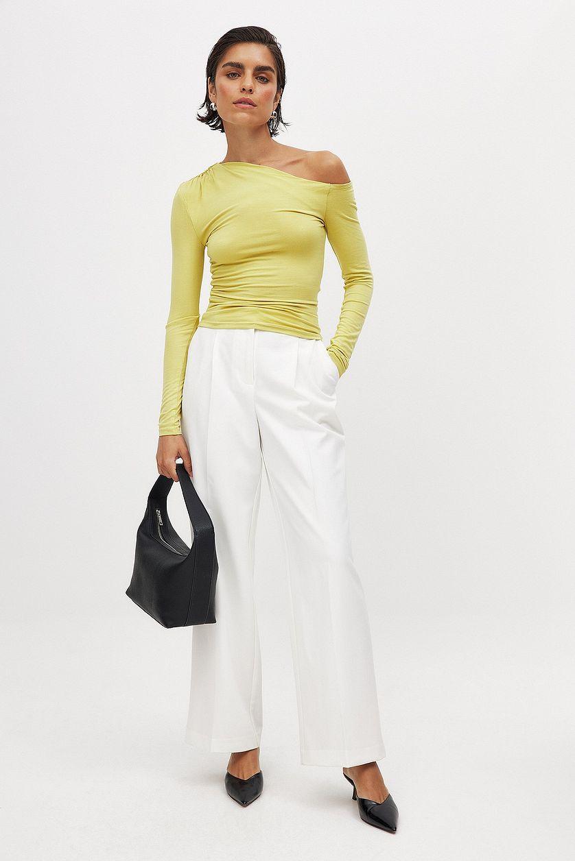 Off Shoulder Jersey Top Product Image