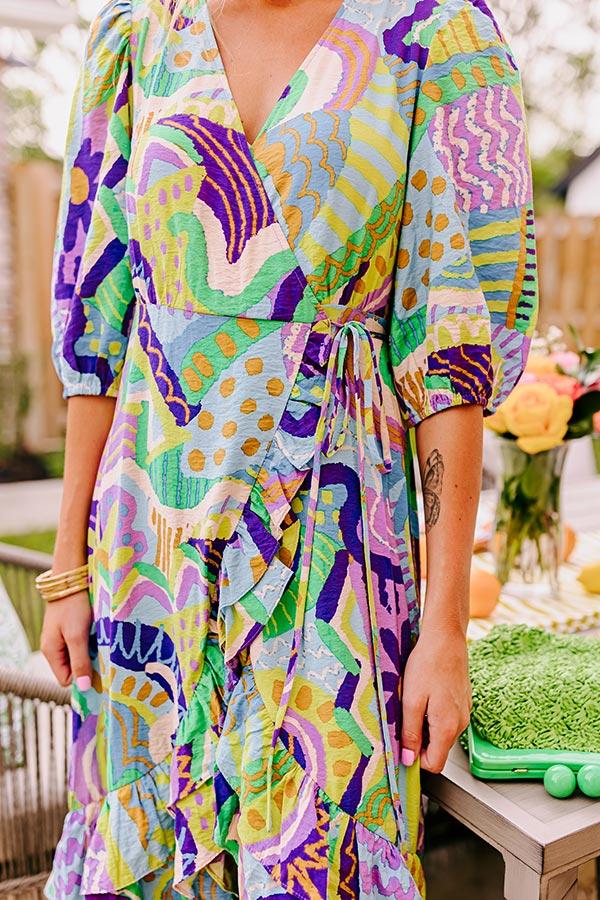 Coastal Date Night Wrap Midi Product Image