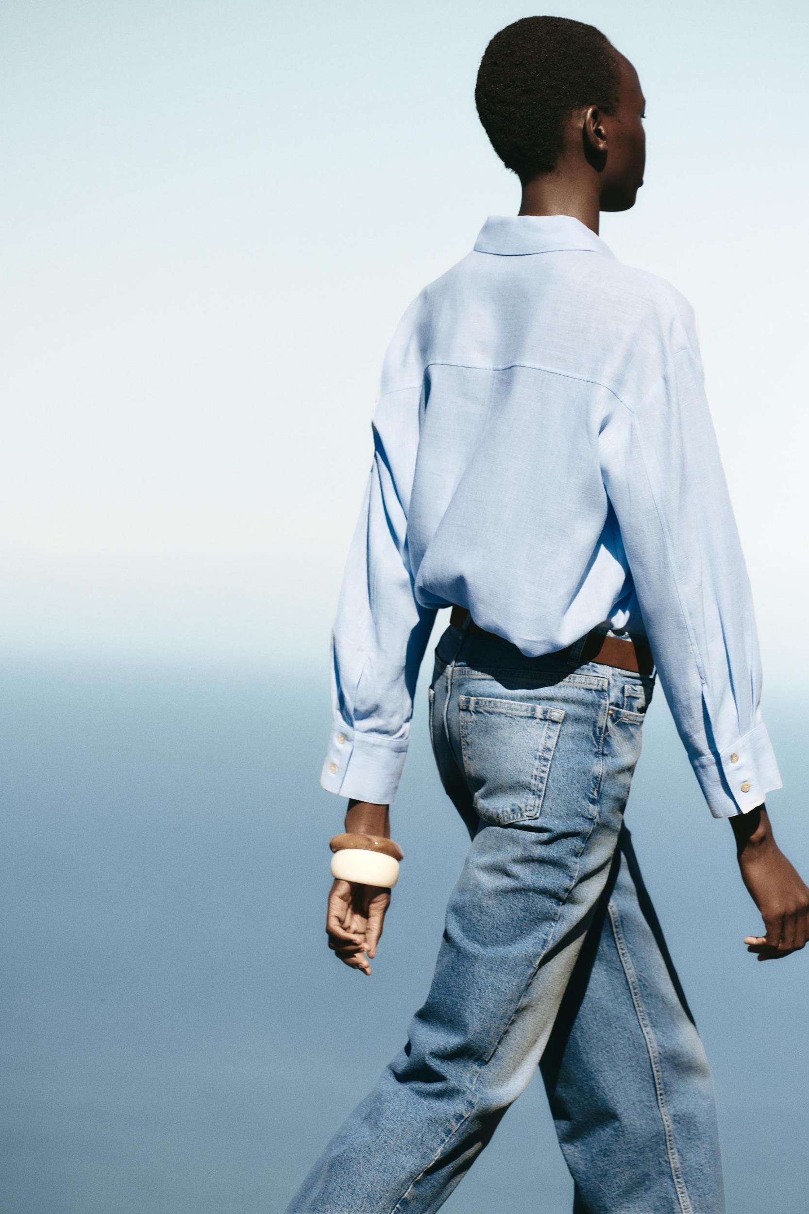 Z1975 BELTED HIGH-WAISTED CULOTTES Product Image