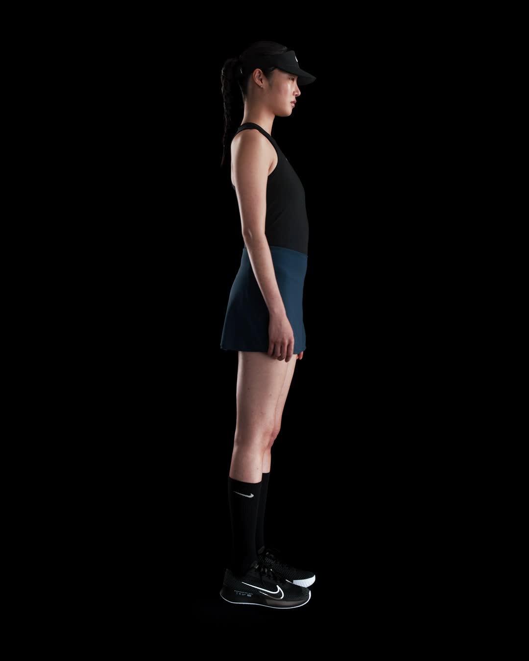 Nike Womens Victory Dri-FIT Straight Tennis Skirt | FD5574-010 Product Image