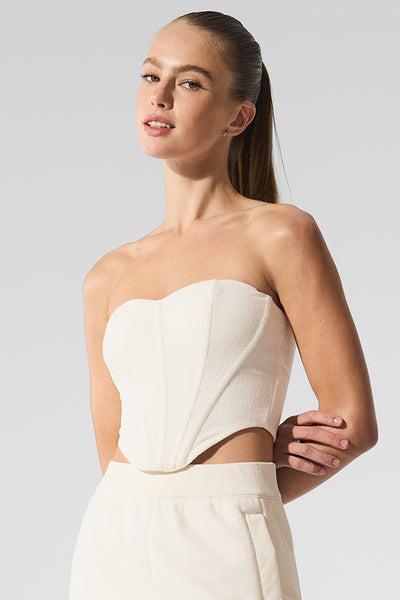 Polar Fleece Corset - Ivory Product Image