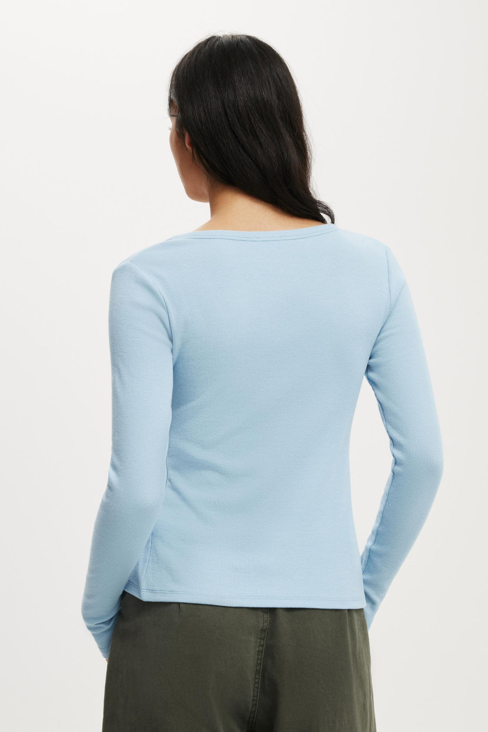 Lily Asymmetric Long Sleeve Top Product Image