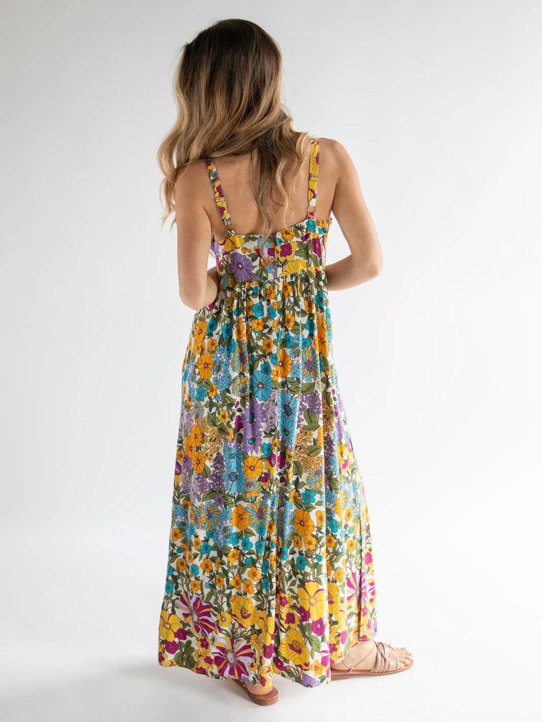 Patti Side Slit Maxi Dress Product Image