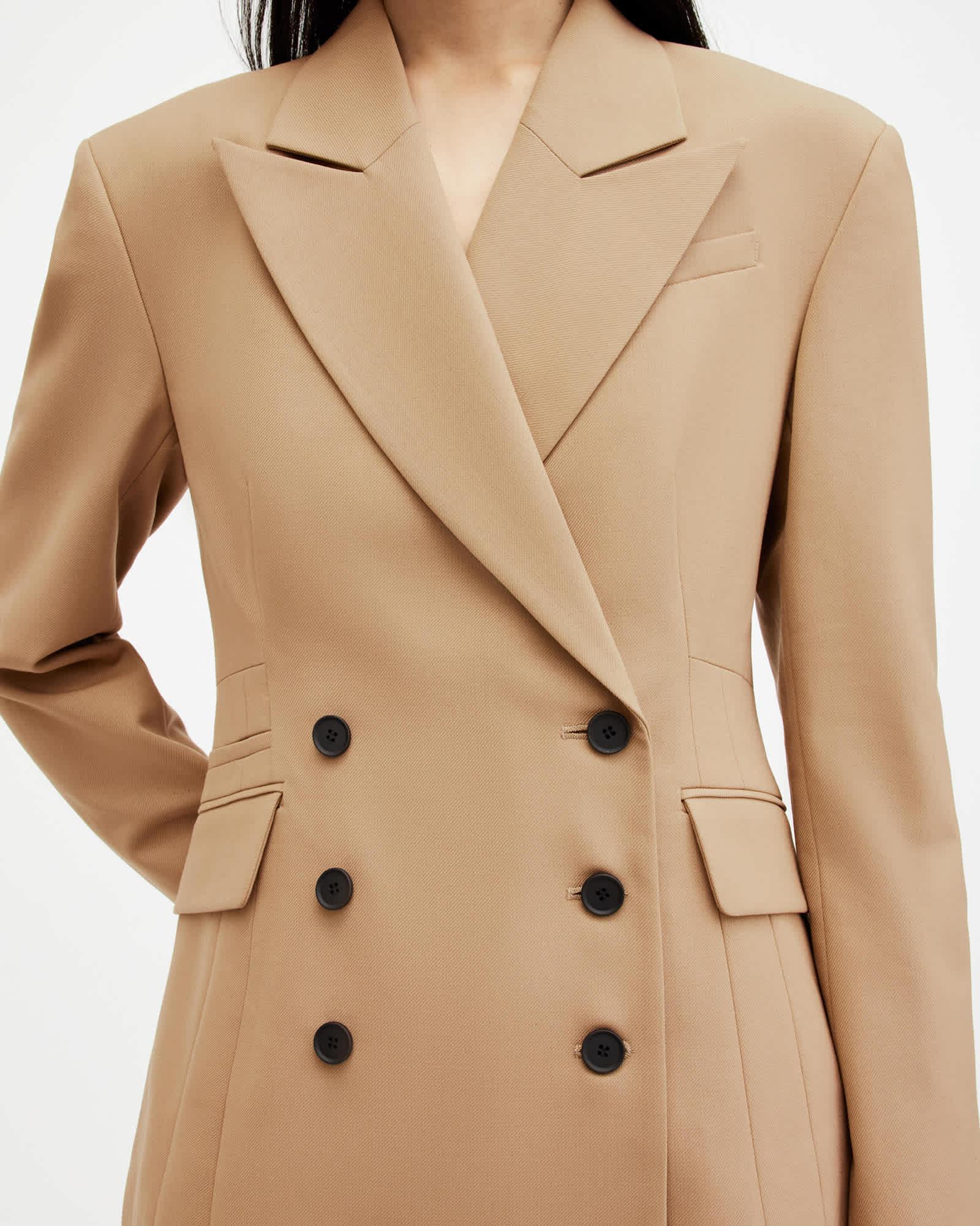 Sevenh Cinched Waist Slim Fit Blazer Product Image