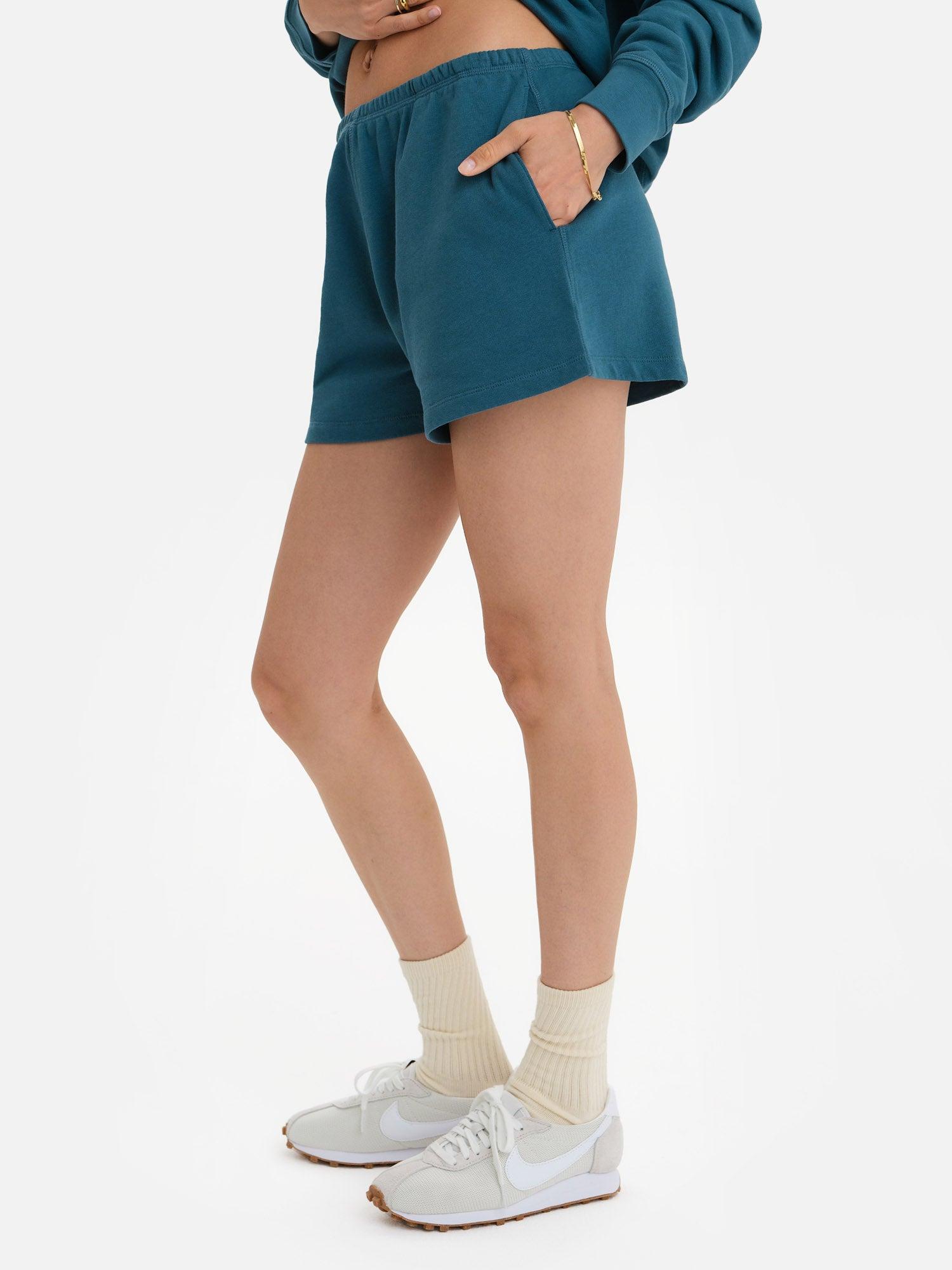 Organic Lightweight Terry Track Shorts Female Product Image