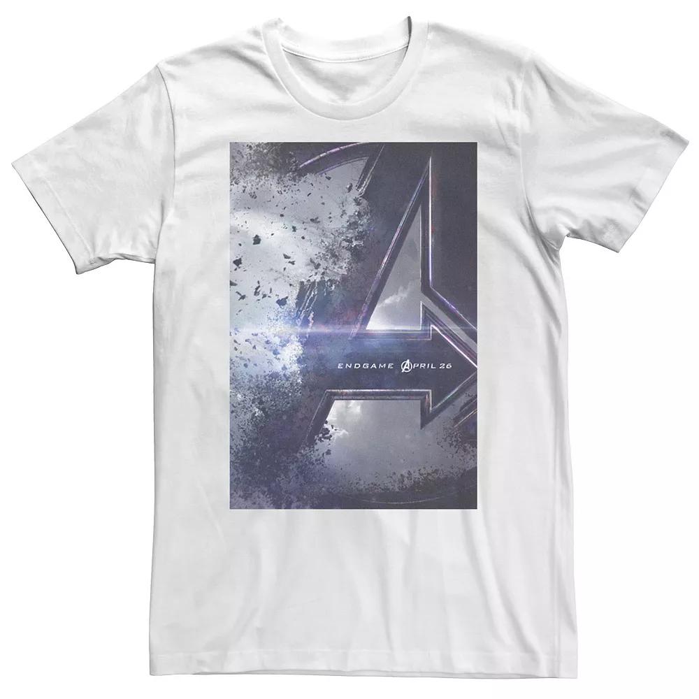 Big & Tall Marvel Avengers Endgame Movie Poster Tee, Men's,  Product Image