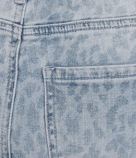 NYDJ Mia Animal Print Stretch Denim Lift Tuck® High Rise Palazzo Ankle Jeans Product Image