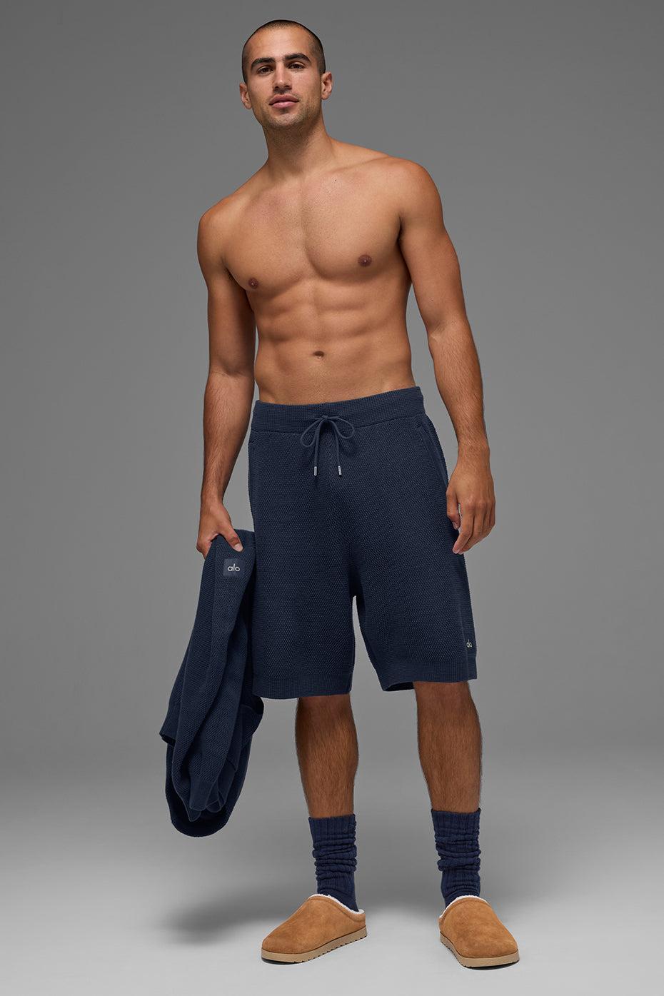 7" Sports Club Sweater Knit Short - Navy Product Image