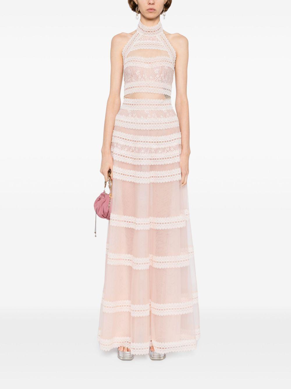 lace sleeveless dress Product Image