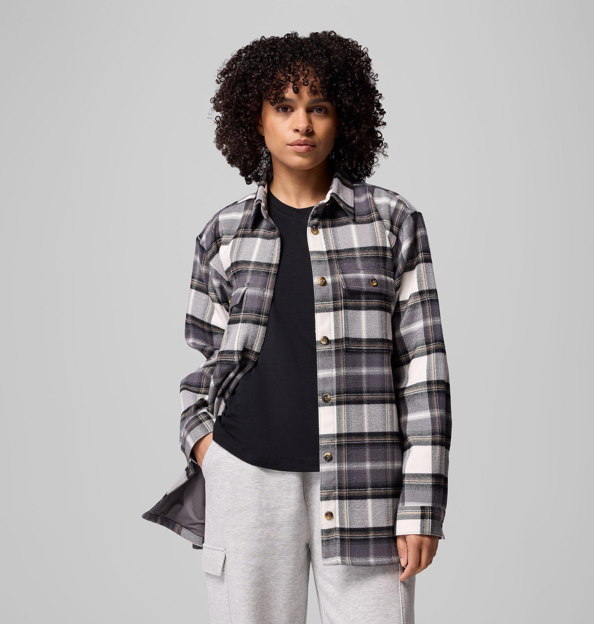 Columbia Womens Blue Point Creek Shirt Jacket- Product Image