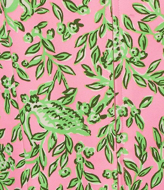 Lilly Pulitzer Anders Printed Double Cloth Scoop Neck Sleeveless Top Product Image