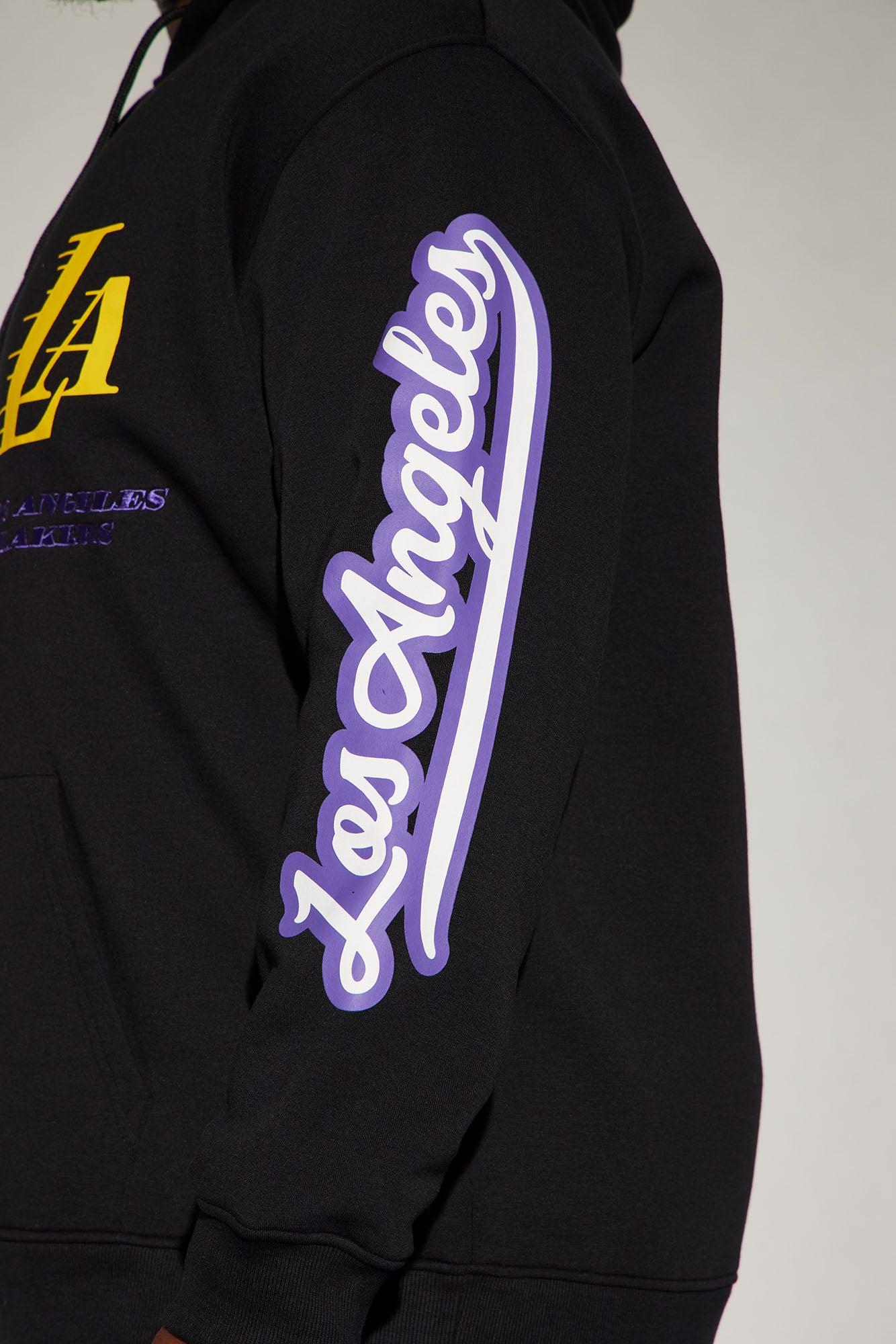 Lakers Campus Hoodie - Black Male Product Image