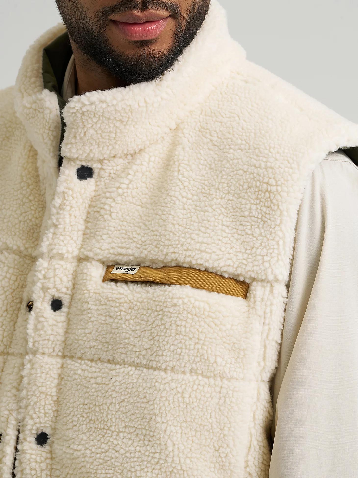 Wrangler All Terrain Gear Men's Tech Range Reversible Vest in Bistre Product Image