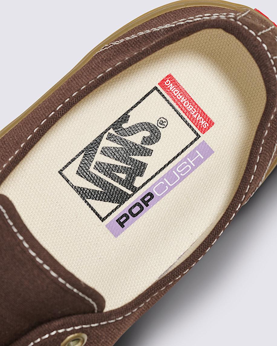 Skate Authentic Shoe in Brown / Gum| Vans US Product Image
