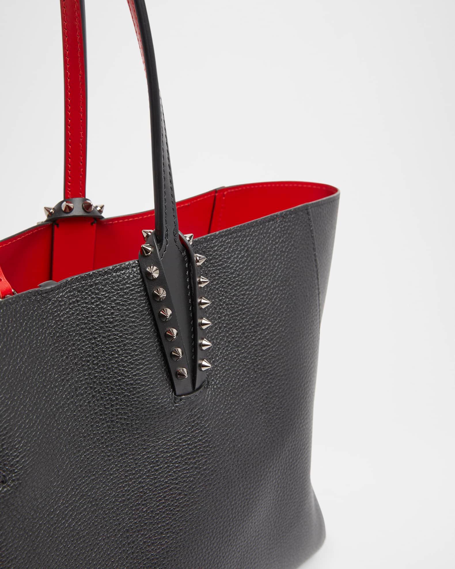Cabata Soft Small Tote Bag in Grained Leather Product Image
