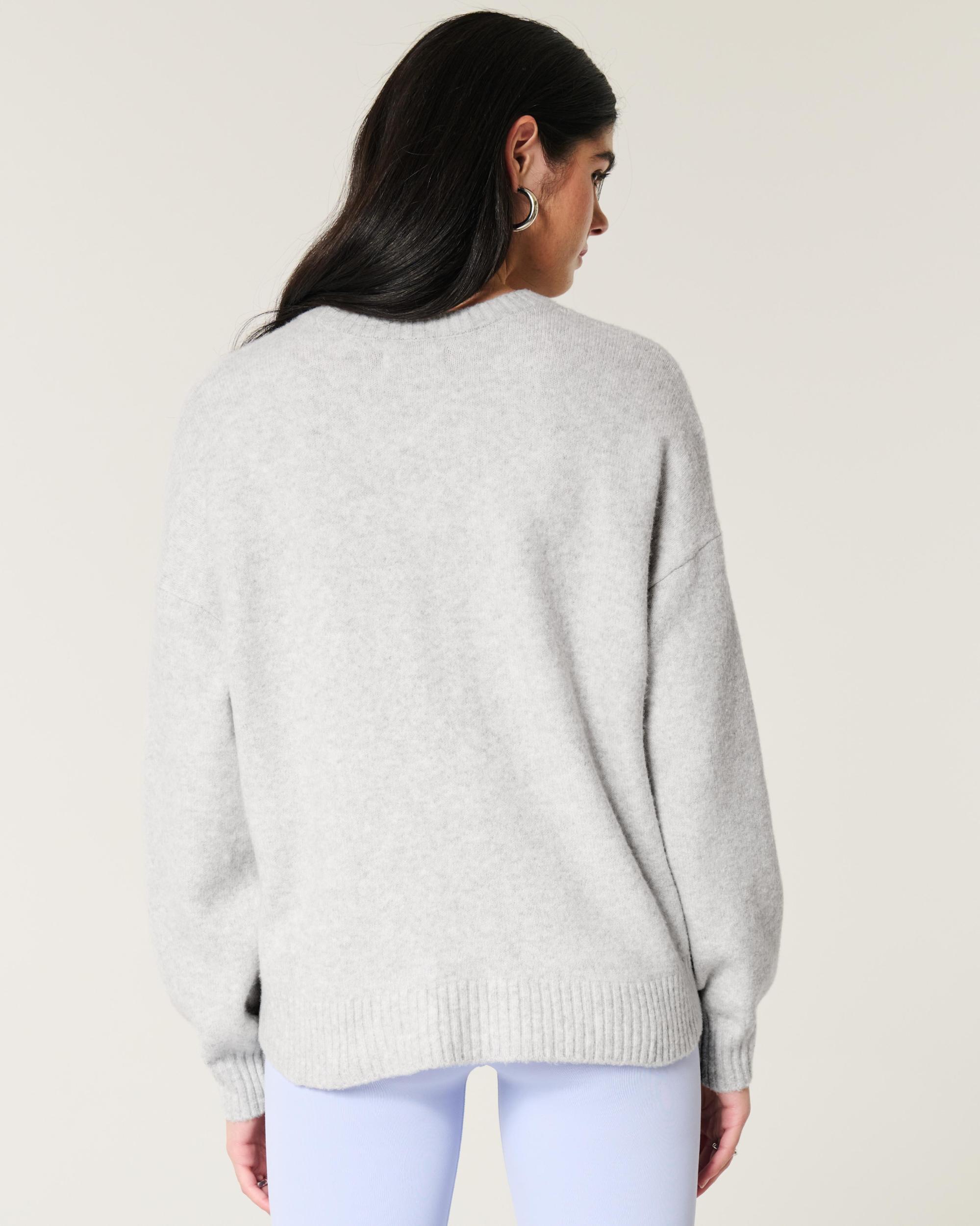 Hollister Comfy Cloud Bunny Graphic Crew Sweater Product Image