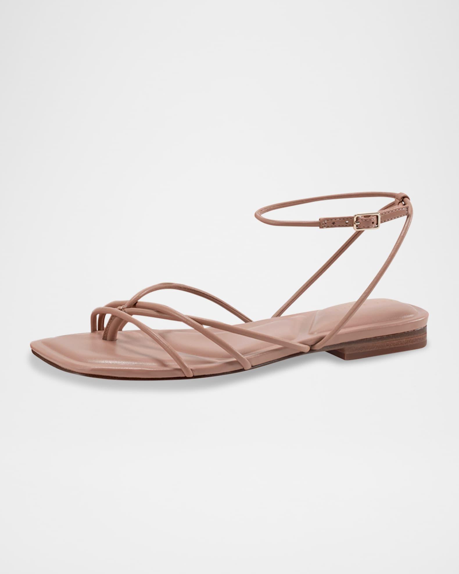 Mayte Strappy Tubular Ankle-Strap Sandals Product Image