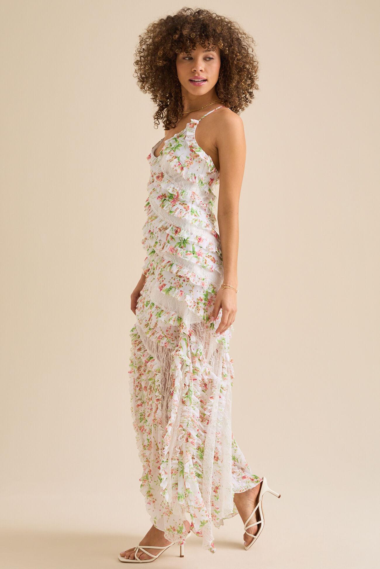 Carlissa Floral Maxi Dress Product Image