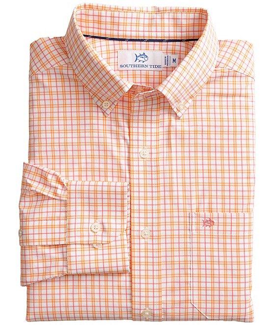 Southern Tide Intercoastal Performance Stretch Turnberry Plaid Long Sleeve Woven Shirt Product Image