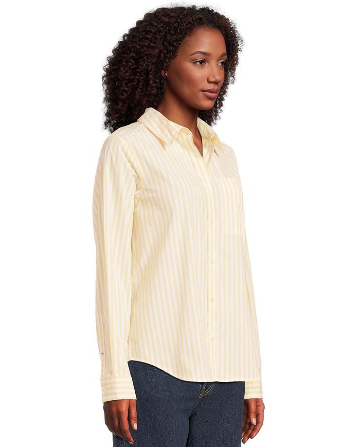 Long Sleeve Wrinkle Free Button Down Blouse Product Image