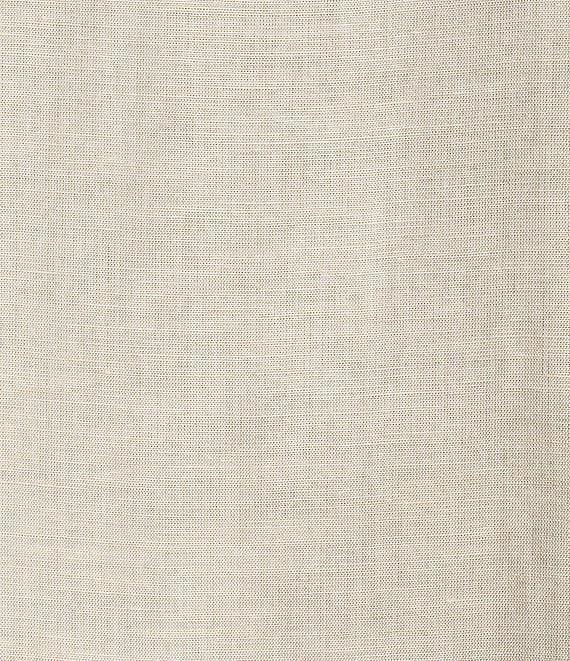 Hart Schaffner Marx Long Sleeve Solid Linen Button Front Shirt Product Image