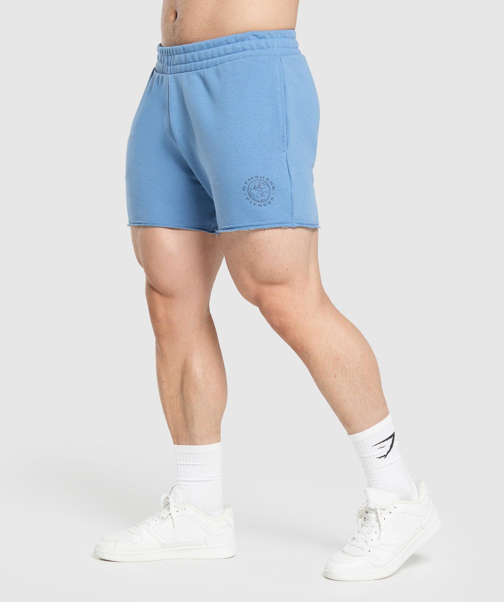 Gymshark Legacy Shorts - Classic Blue Male Product Image