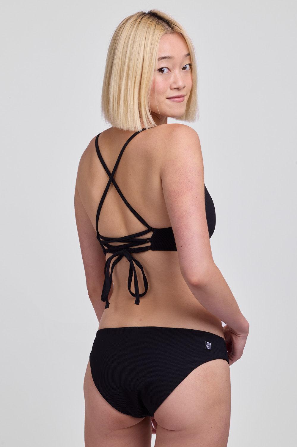 Valle Bikini Bottom - Black Product Image