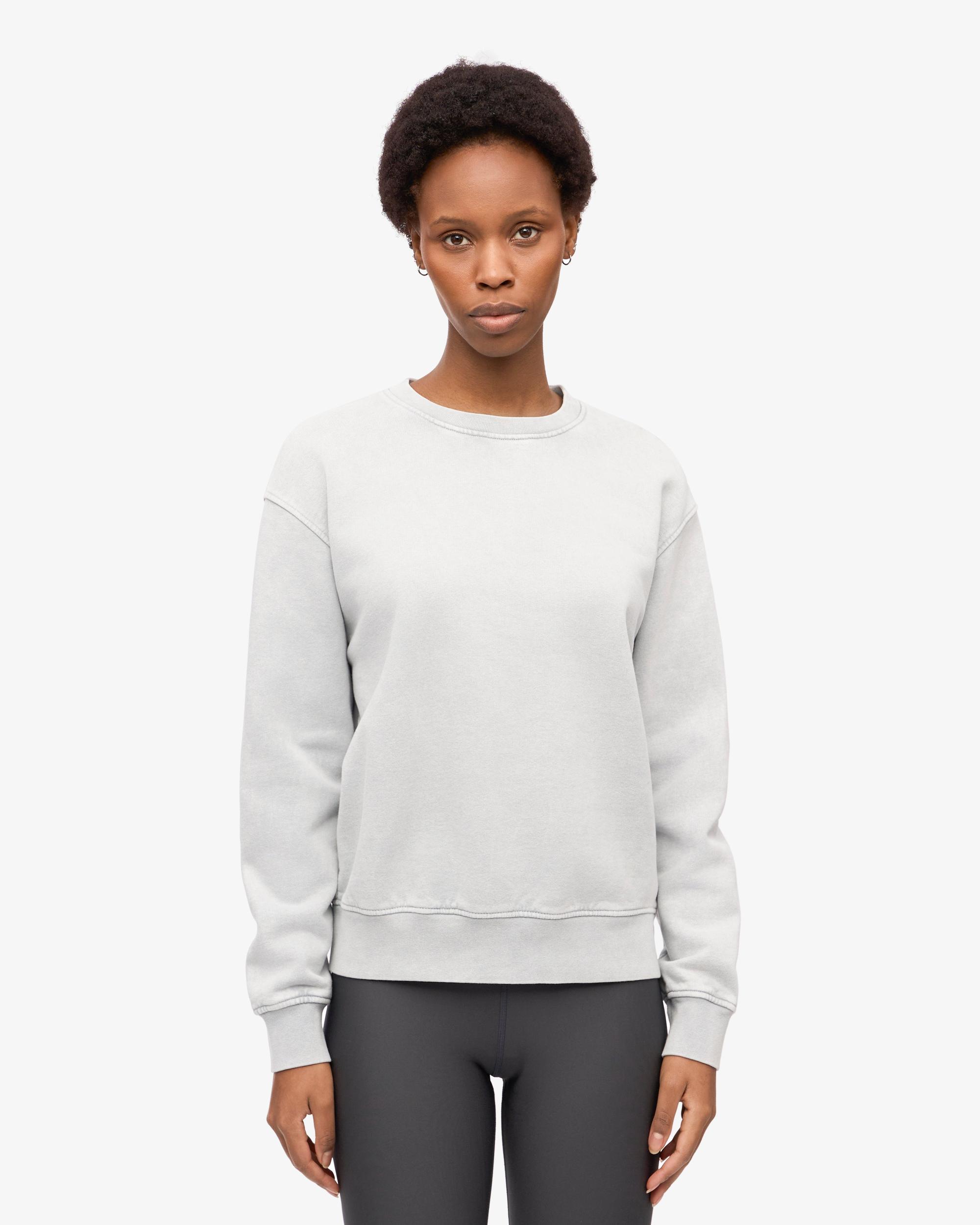 Women Classic Organic Crew - Faded Grey Product Image