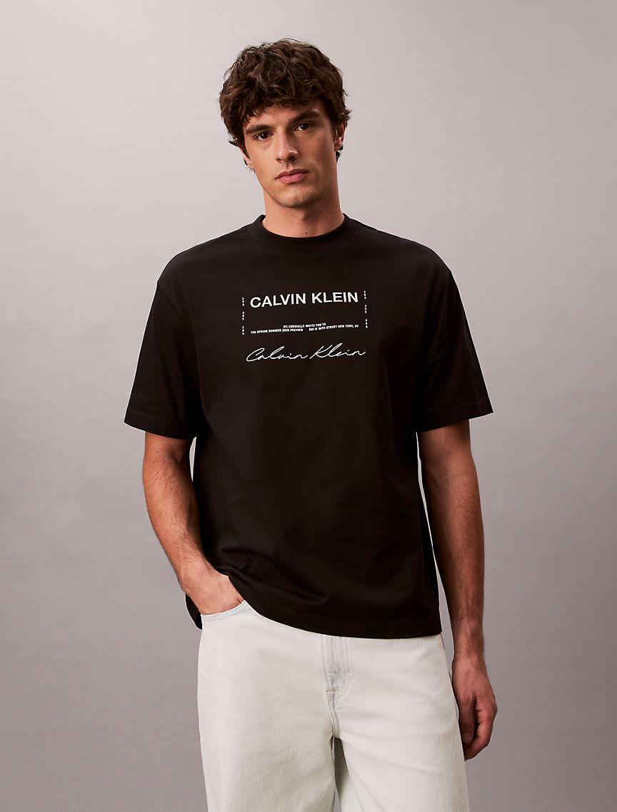 Dual Logo Graphic Relaxed T-Shirt Product Image