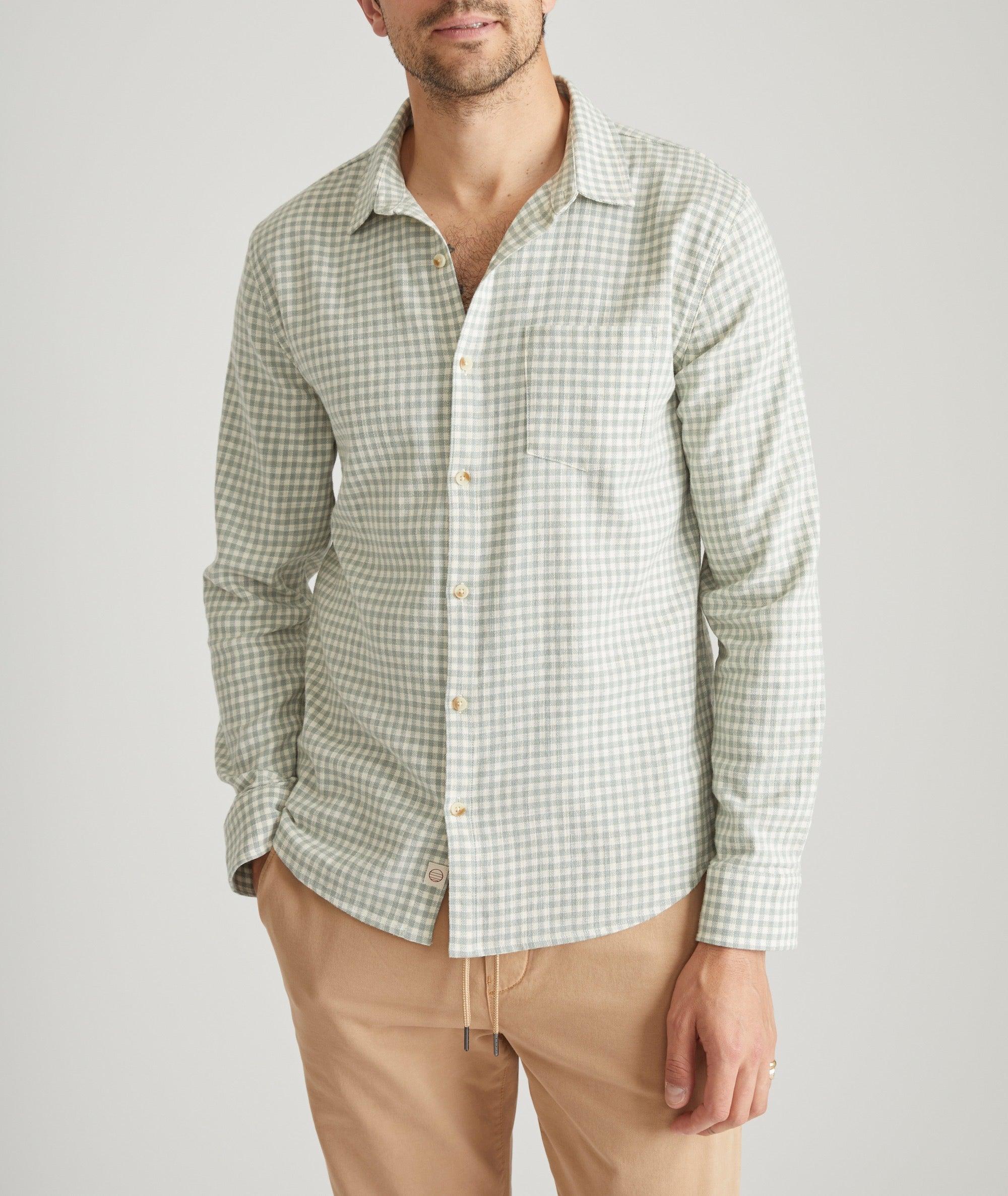 Stretch Selvage Long Sleeve Shirt Product Image