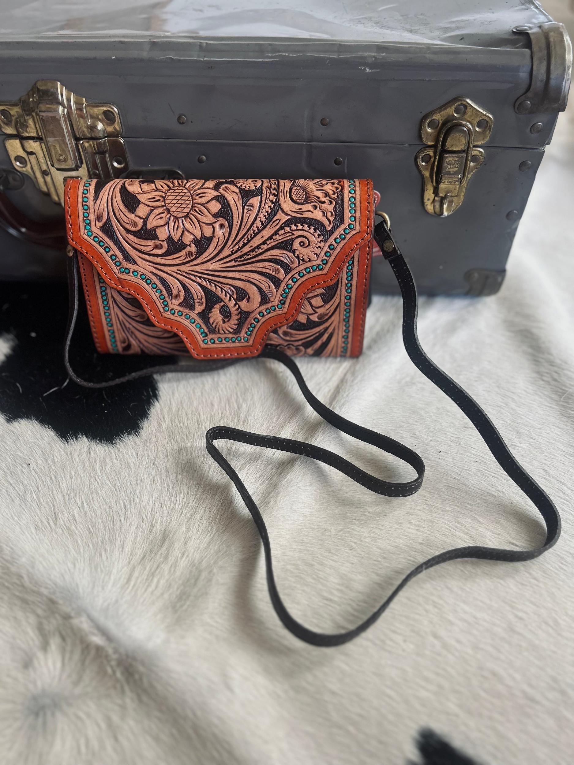 American Darling Sunset in Tucson Wallet Crossbody Product Image