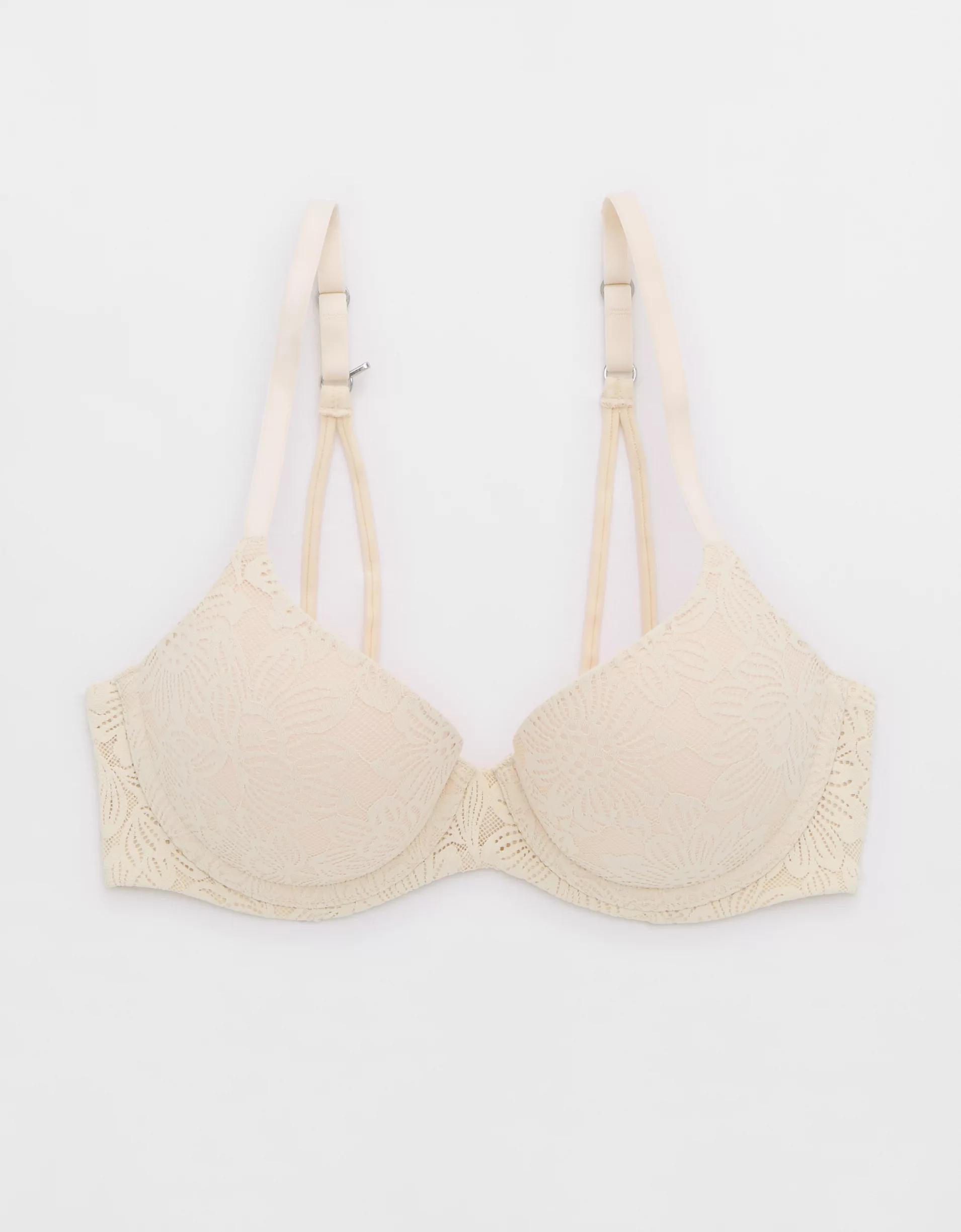 Sunnie Bloom Lace Demi Push Up Bra Product Image