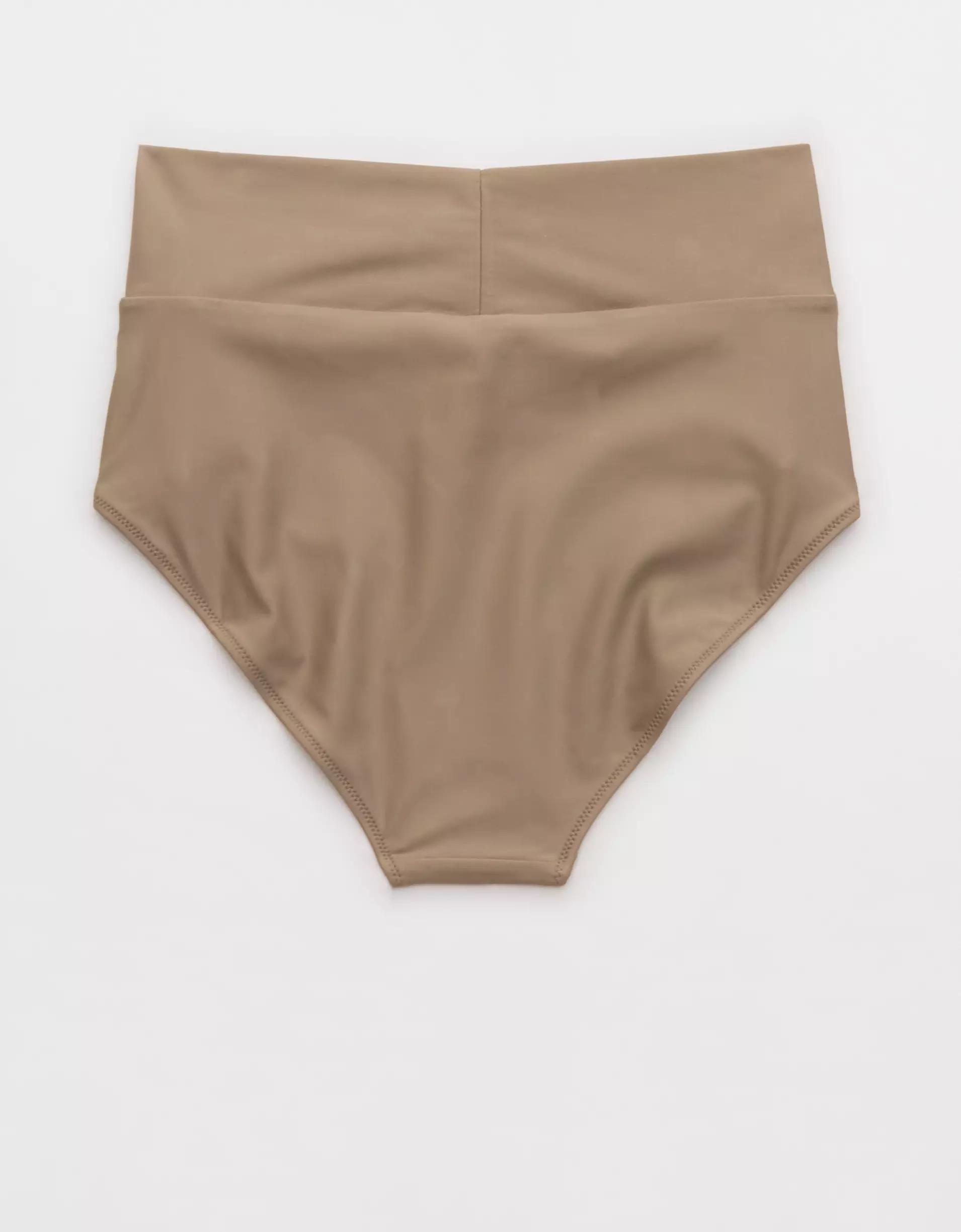 Aerie Crossover High Waisted Bikini Bottom Product Image