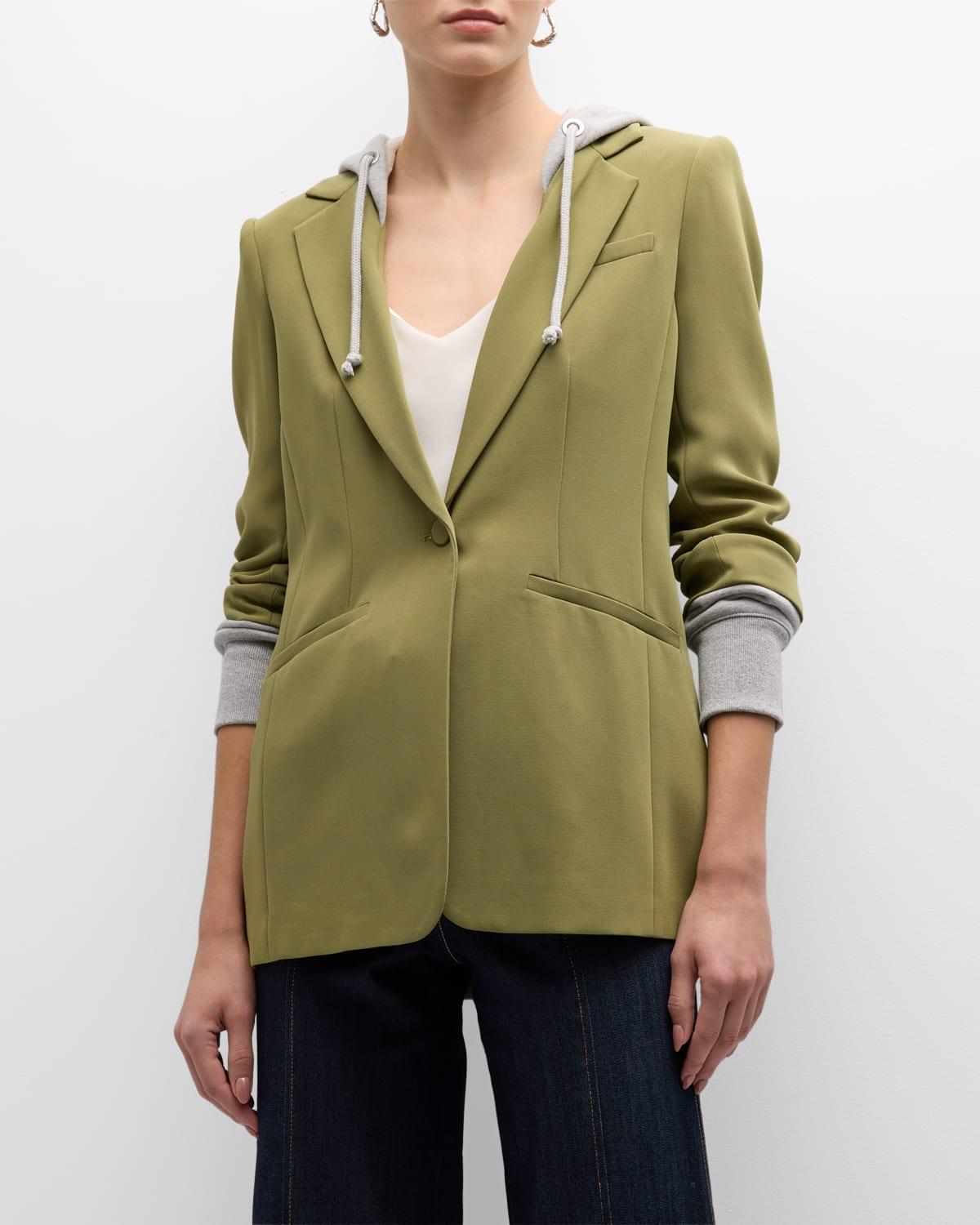 Womens Khloe Hooded Blazer Product Image