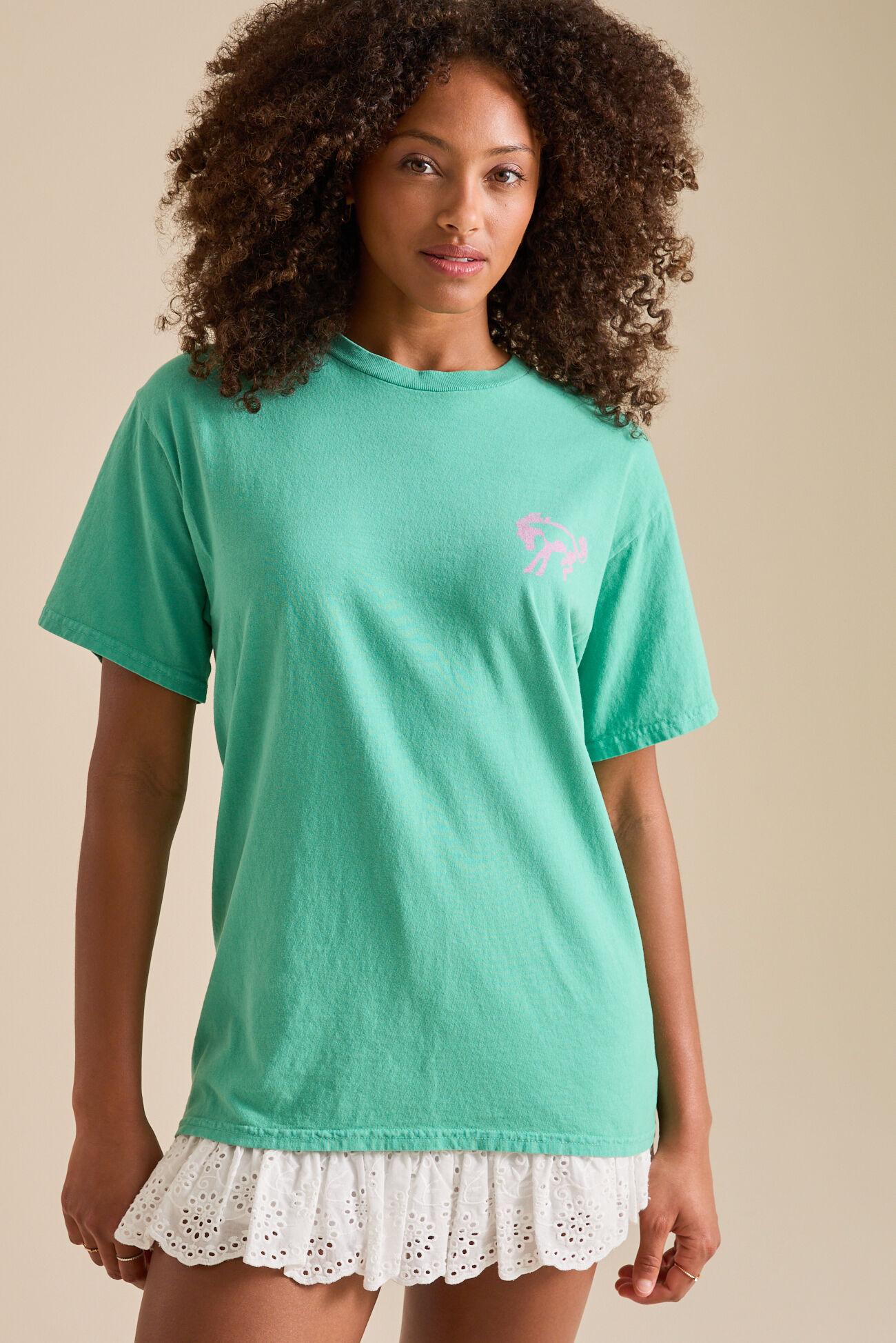 Bronco Oversized Graphic Tee Product Image