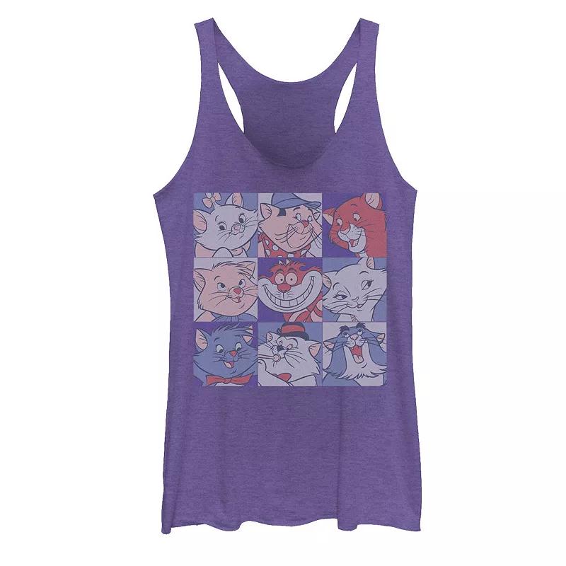 Juniors' Disney Cats Squared Group Shot Tank Top, Girl's,  Product Image