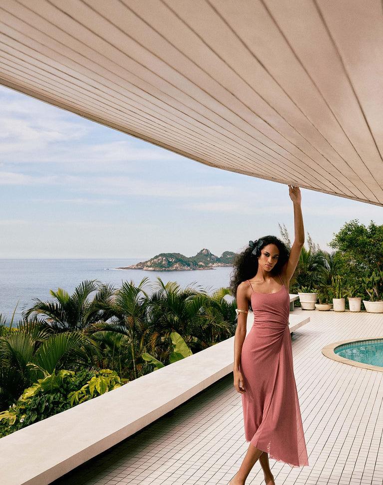 Dana Midi Dress - Sweet Heart Product Image