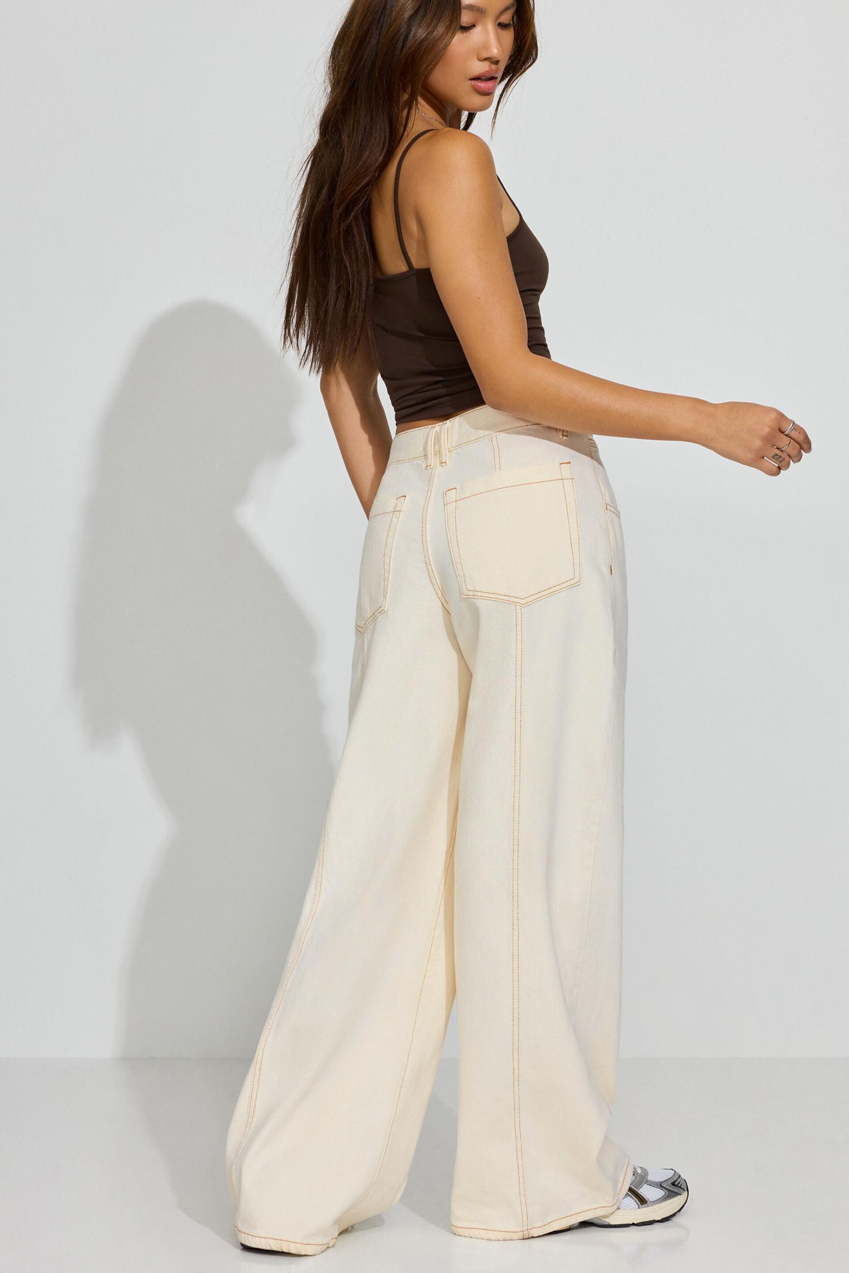 Seamed Mega Jeans Product Image