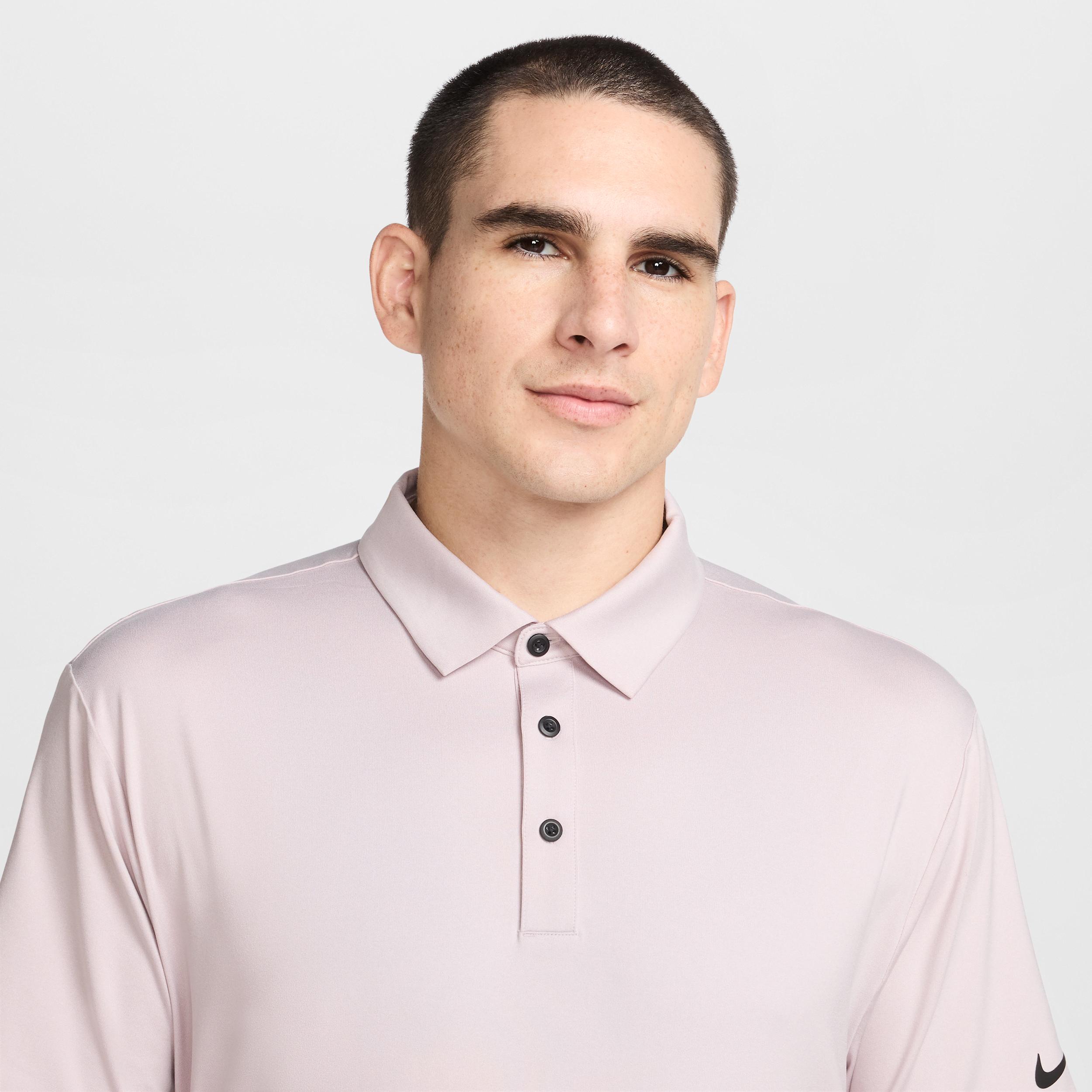Nike Mens Tour Dri-FIT Heathered Golf Polo | FZ7473-009 Product Image
